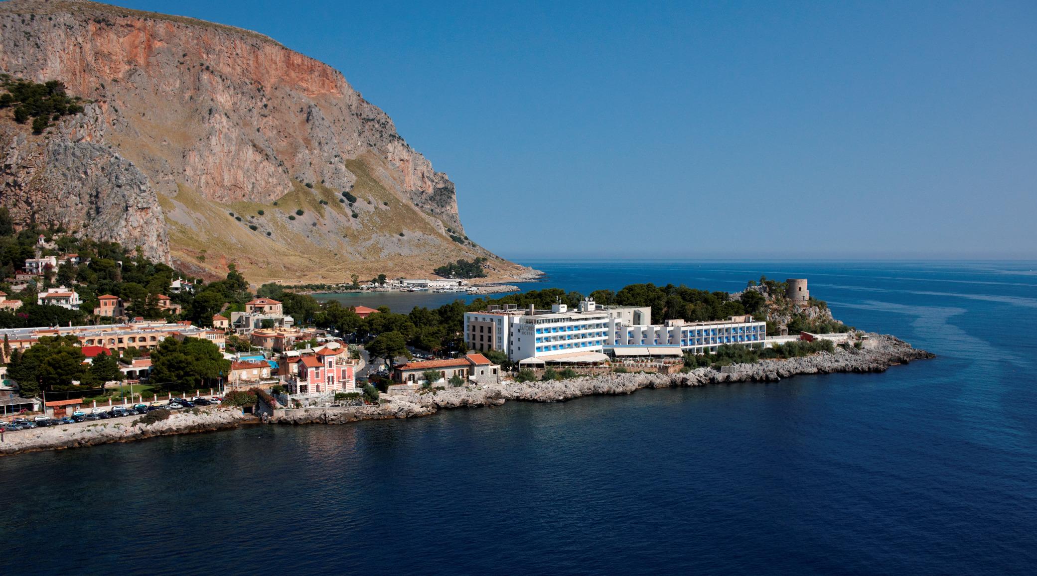 Splendid Hotel La Torre Mondello Bagian luar foto